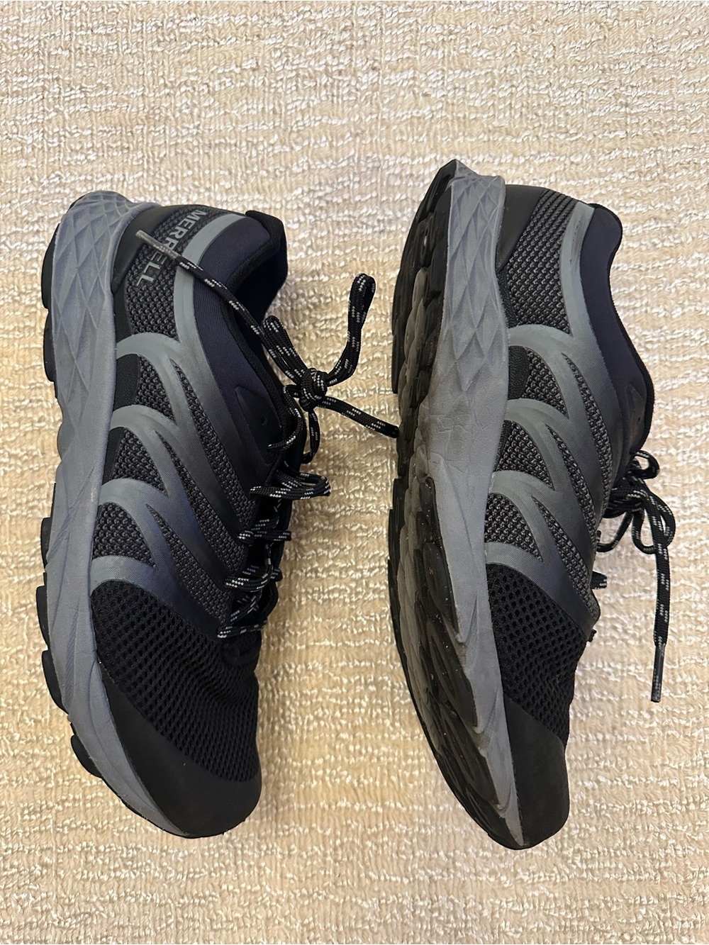 Merrell women’s black and Grey Trail Running Shoes